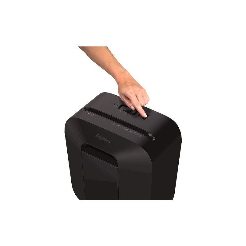 Fellowes Powershred LX25 paper shredder Particle-cut shredding Black