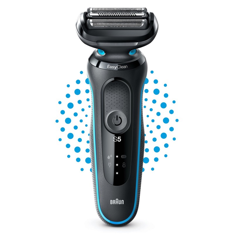 Braun Series 5 51-M1000s Rasoio Nero, Blu