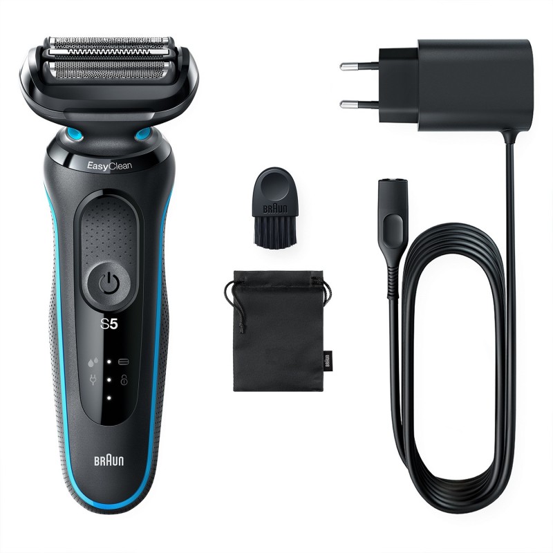 Braun Series 5 51-M1000s Folienschaber Schwarz, Blau