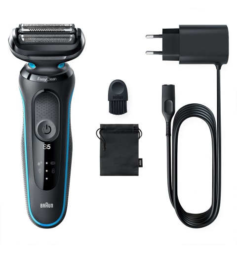 Braun Series 5 51-M1000s Folienschaber Schwarz, Blau