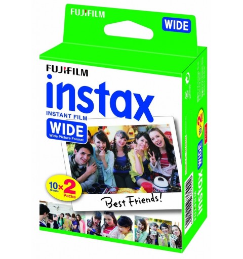 Fujifilm Instax Wide Film película instantáneas 20 pieza(s) 108 x 86 mm