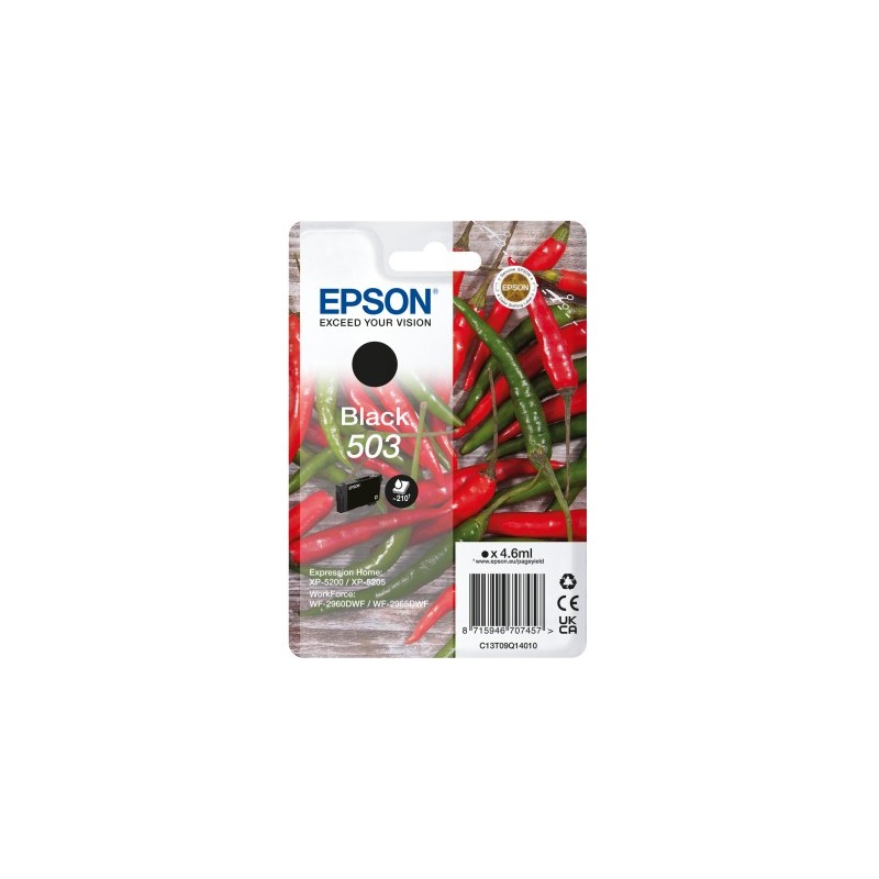 Epson 503 ink cartridge 1 pc(s) Original Standard Yield Black