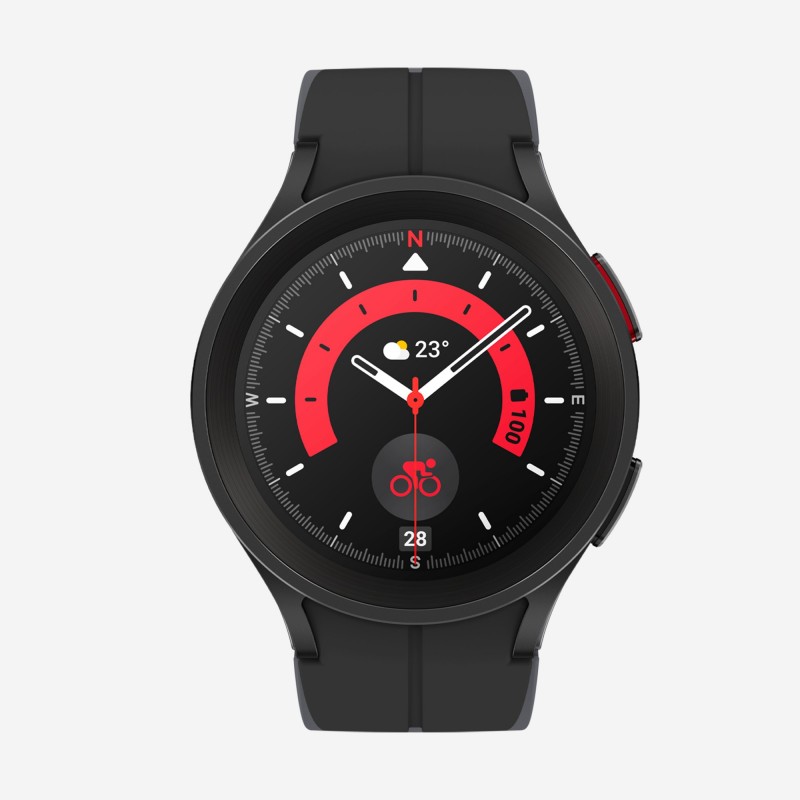 Samsung Galaxy Watch5 Pro 3.56 cm (1.4") Super AMOLED 45 mm Black GPS (satellite)
