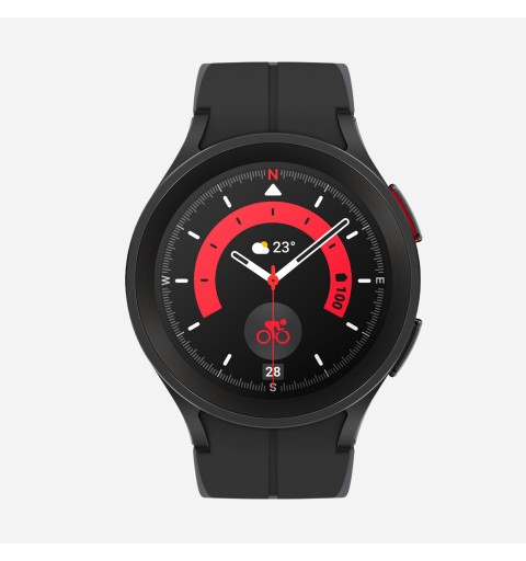 Samsung Galaxy Watch5 Pro 3,56 cm (1.4") Super AMOLED 45 mm Noir GPS (satellite)