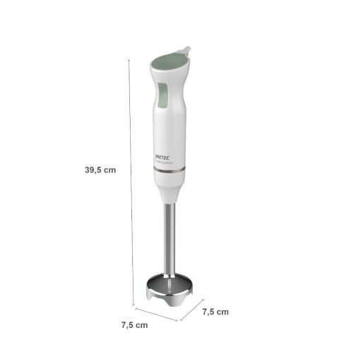 Imetec Frullarapido+ 0,7 l Pürierstab 800 W Grün, Weiß