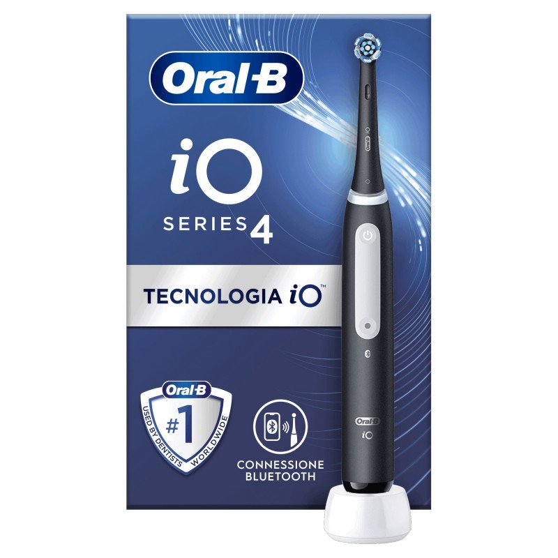 Oral-B iO Series 4 Adulte Brosse à dents vibrante Noir