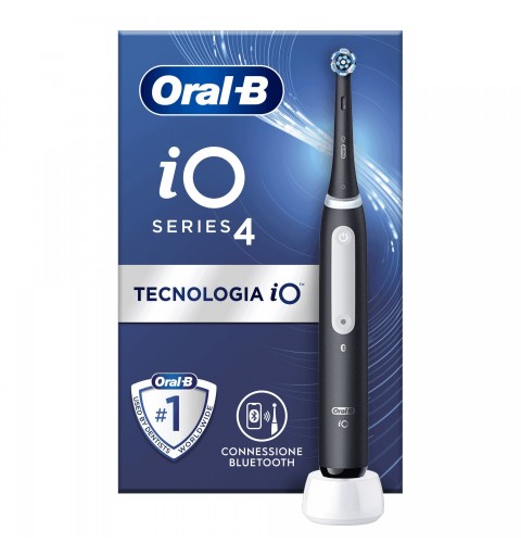 Oral-B iO Series 4 Adulte Brosse à dents vibrante Noir