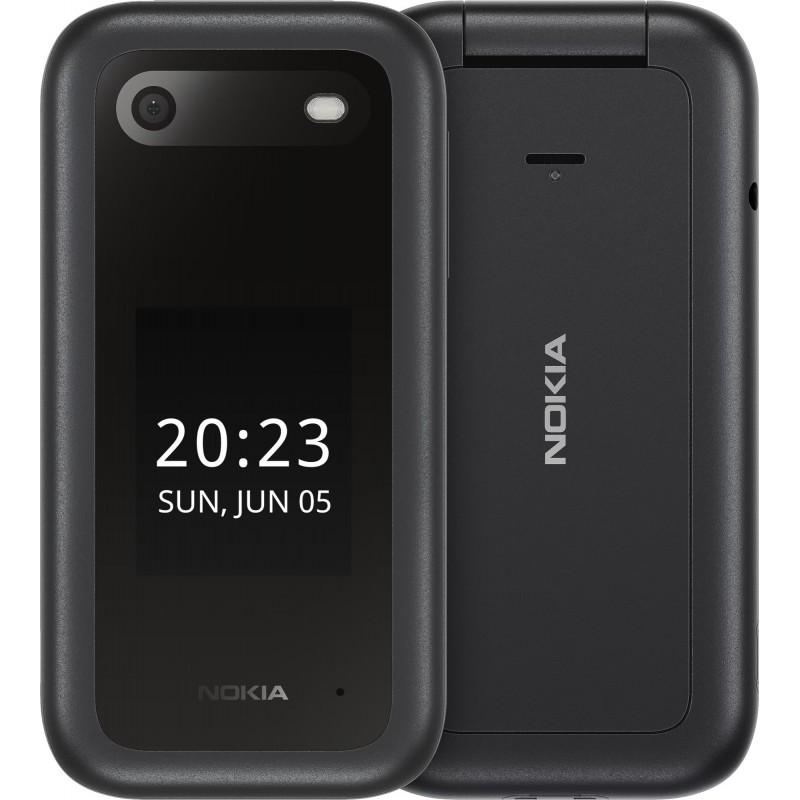 Nokia 2660 Flip 7,11 cm (2.8 Zoll) 123 g Schwarz Einsteigertelefon