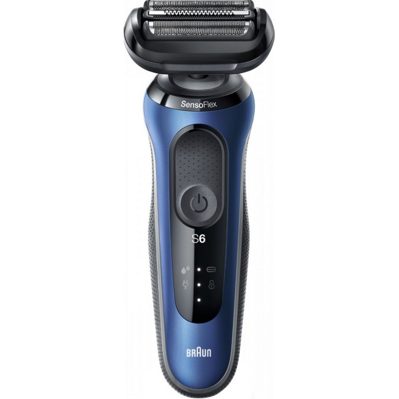 Braun Series 6 61-B1200s Foil shaver Trimmer Black, Blue