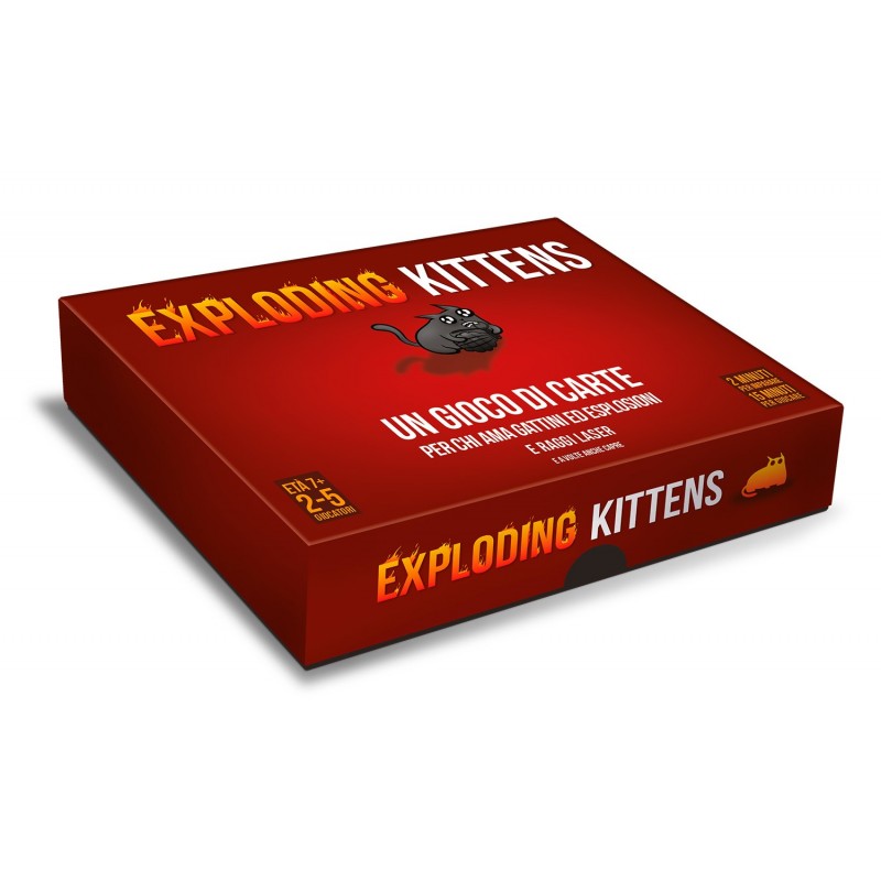 Asmodee Exploding Kittens 15 min Kartenspiel Glücksspiel