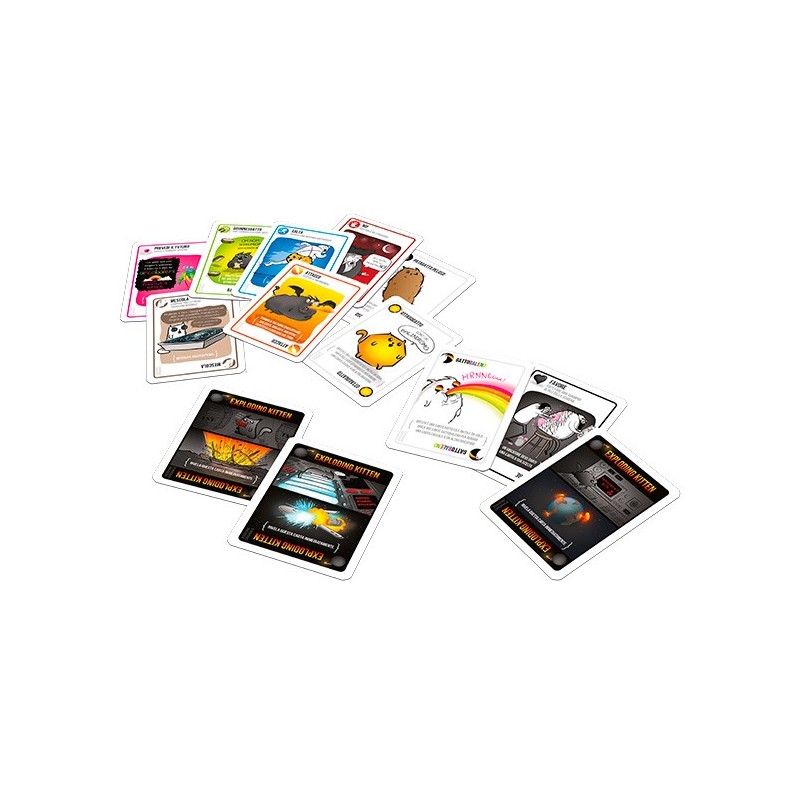 Asmodee Exploding Kittens 15 min Card Game Game of chance