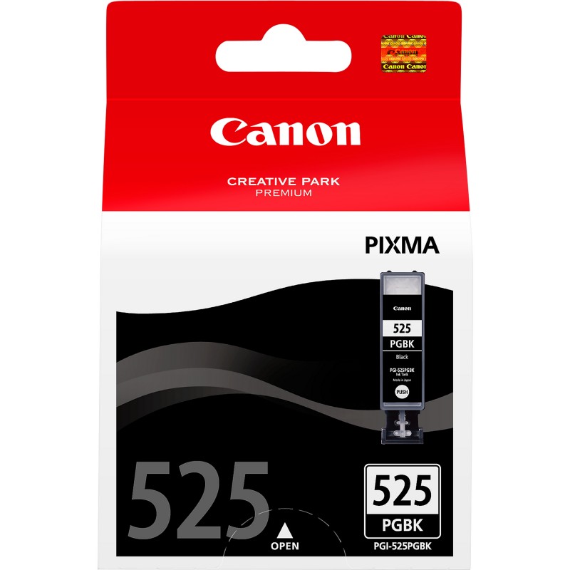 Canon Cartouche d'encre noire pigmentée PGI-525PGBK