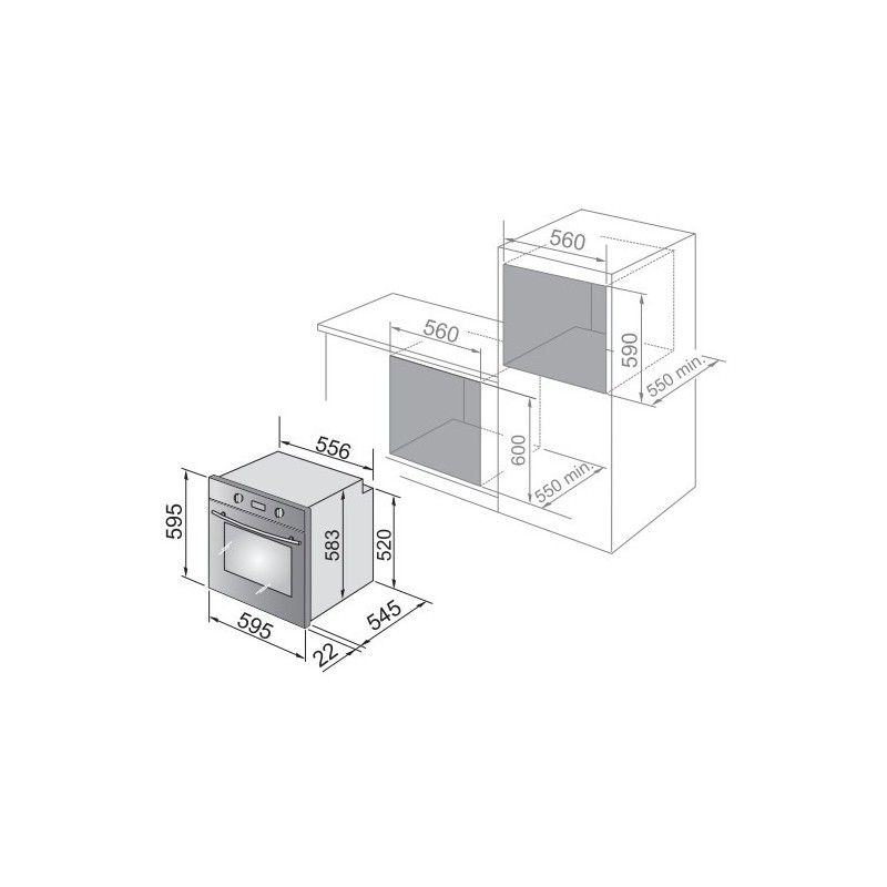 De’Longhi CM 9L W four 74 L A Blanc