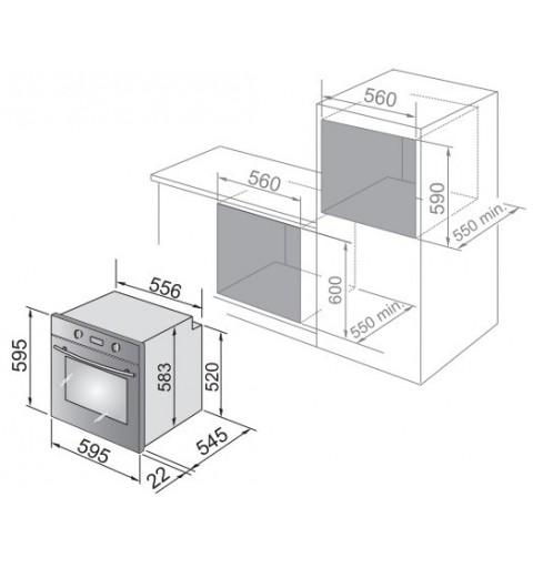 De’Longhi CM 9L W Backofen 74 l A Weiß