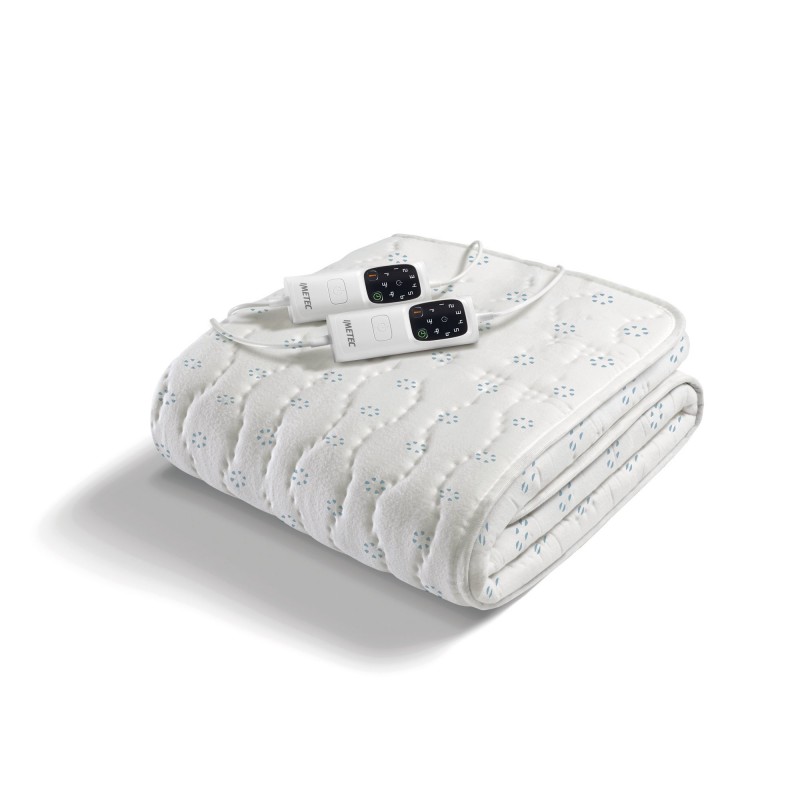 Imetec 16882 sur-matelas électrique Blanc Coton 2 personne(s)