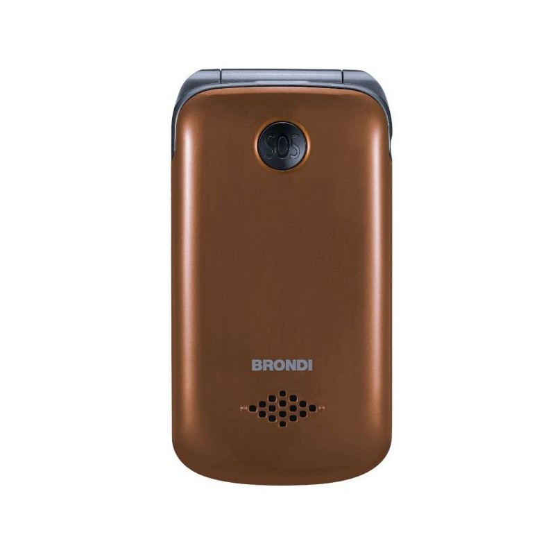 Brondi Amico Mio 4G 7,11 cm (2.8") 106 g Bronce Teléfono para personas mayores