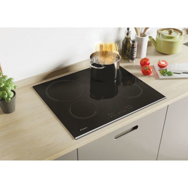 Candy Timeless CH64XB Nero Da incasso Ceramica 4 Fornello(i)