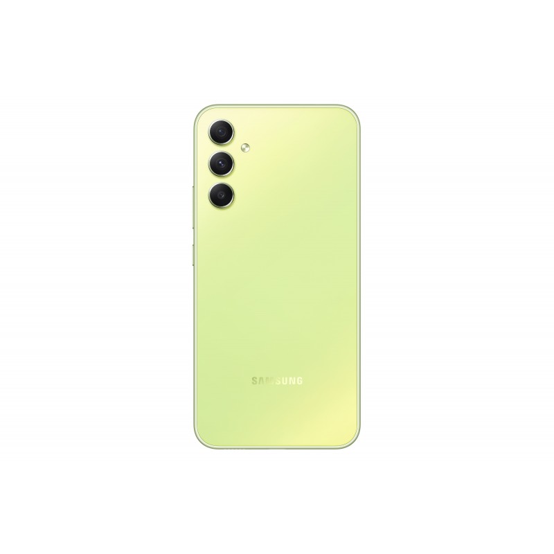 Samsung Galaxy A34 5G SM-A346B DSN 16,8 cm (6.6") Double SIM Android 13 USB Type-C 8 Go 256 Go 5000 mAh Citron vert