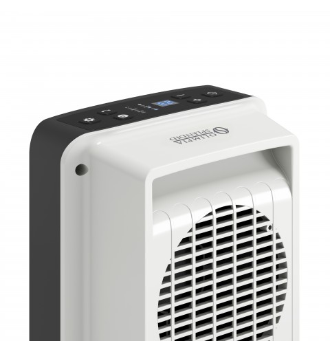 Olimpia Splendid Caldo Trendy Intérieure Noir, Blanc 1800 W Chauffage de ventilateur électrique