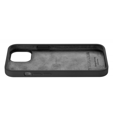 Cellularline Sensation - iPhone 14 Custodia in silicone soft touch con tecnologia antibatterica Microban integrata Nero