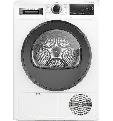 Bosch Serie 6 WQG24109IT Wäschetrockner Freistehend Frontlader 9 kg A++ Weiß