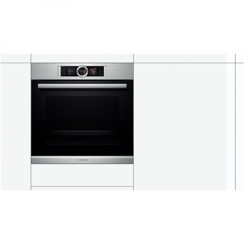 Bosch HSG636ES1 horno 71 L 3600 W A+ Acero inoxidable