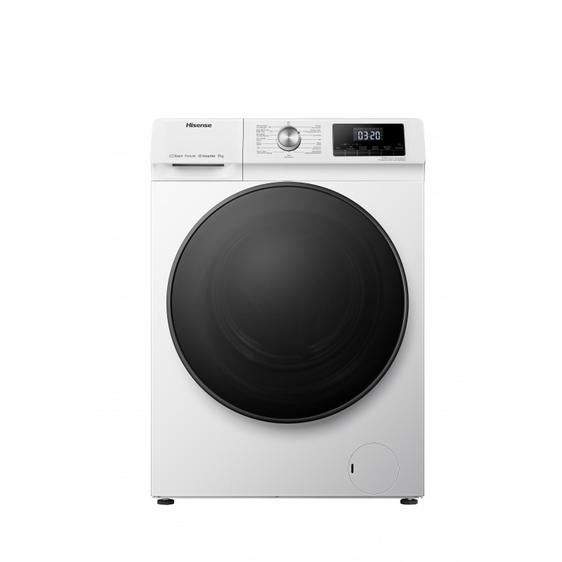 Hisense WFQA8014EVJM lavadora Carga frontal 8 kg 1400 RPM A Blanco