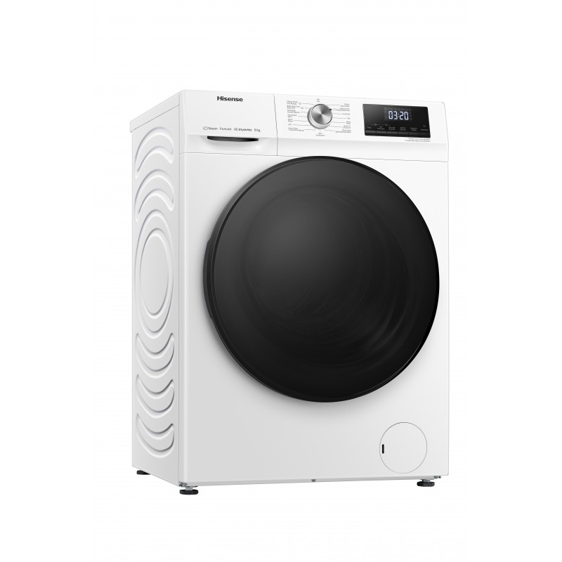 Hisense WFQA8014EVJM lavadora Carga frontal 8 kg 1400 RPM A Blanco