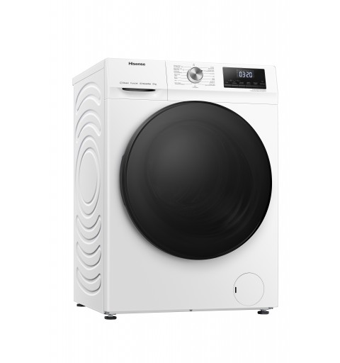 Hisense WFQA8014EVJM lavatrice Caricamento frontale 8 kg 1400 Giri min A Bianco