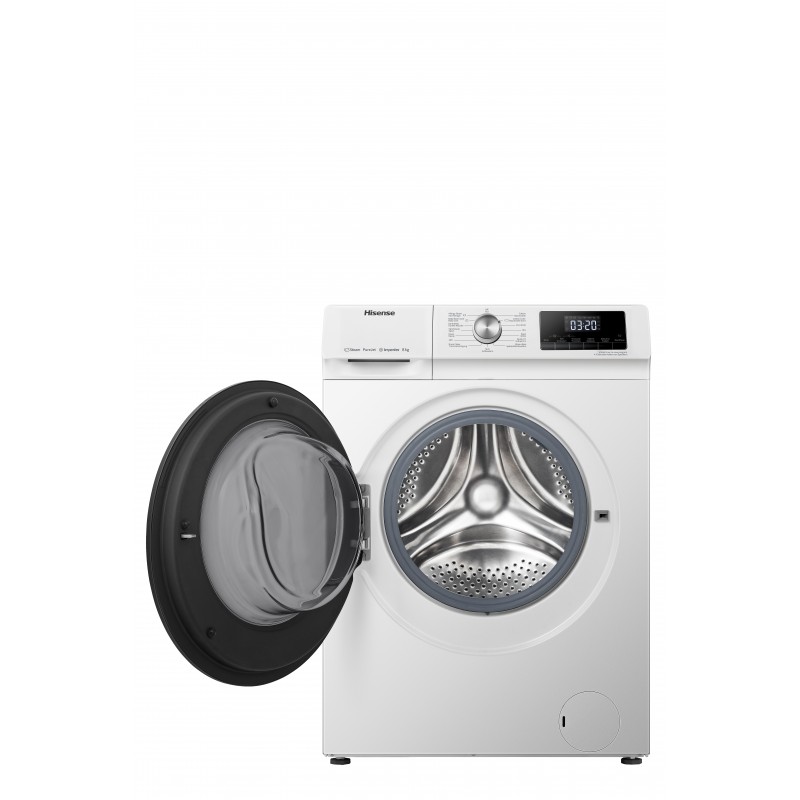 Hisense WFQA8014EVJM lavadora Carga frontal 8 kg 1400 RPM A Blanco