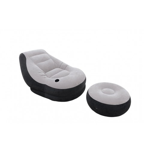 Intex 68564NP inflatable lounge chair Black, Grey