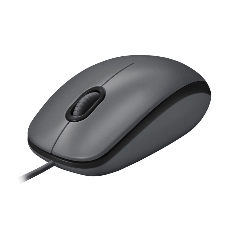 Logitech M100 mouse Ambidextrous USB Type-A Optical 1000 DPI