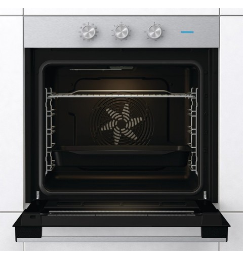 Hisense BI62111AXTC horno 77 L 2500 W Negro, Gris