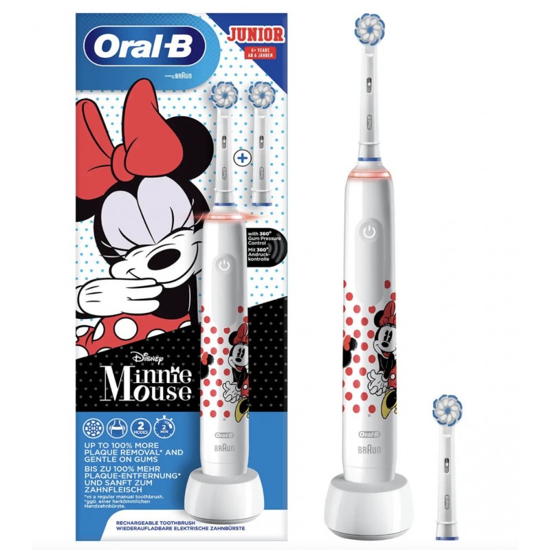 Braun Junior Minnie Mouse Niño Negro, Rojo, Blanco