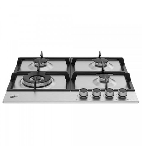 Beko HIAW64225SXE Stainless steel Built-in 58 cm Gas 4 zone(s)