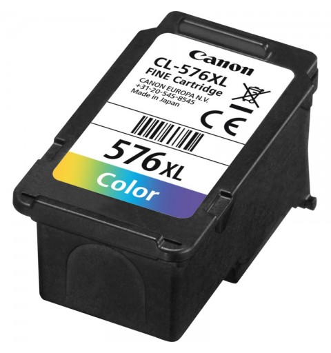 Canon CL-576XL cartuccia d'inchiostro 1 pz Originale Resa elevata (XL) Magenta, Giallo, Ciano