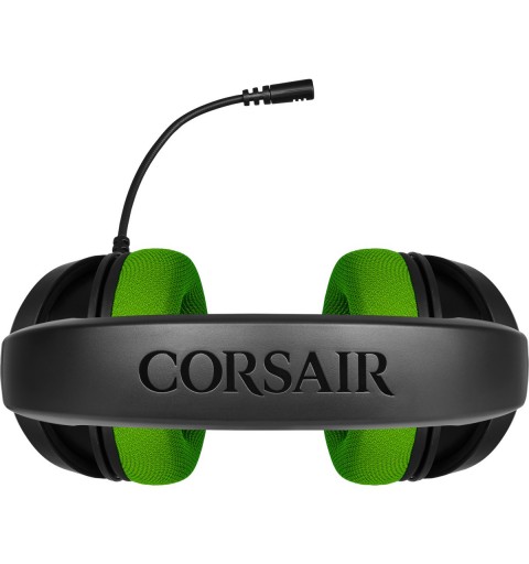 Corsair HS35 Headset Wired Head-band Gaming Black, Green