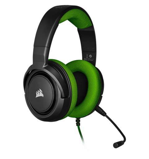 Corsair HS35 Headset Wired Head-band Gaming Black, Green