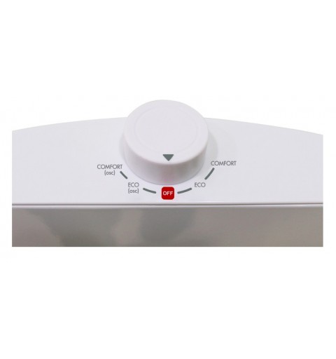 Argoclima Alan Intérieure Blanc 1000 W Chauffage d'appoint électrique à quartz