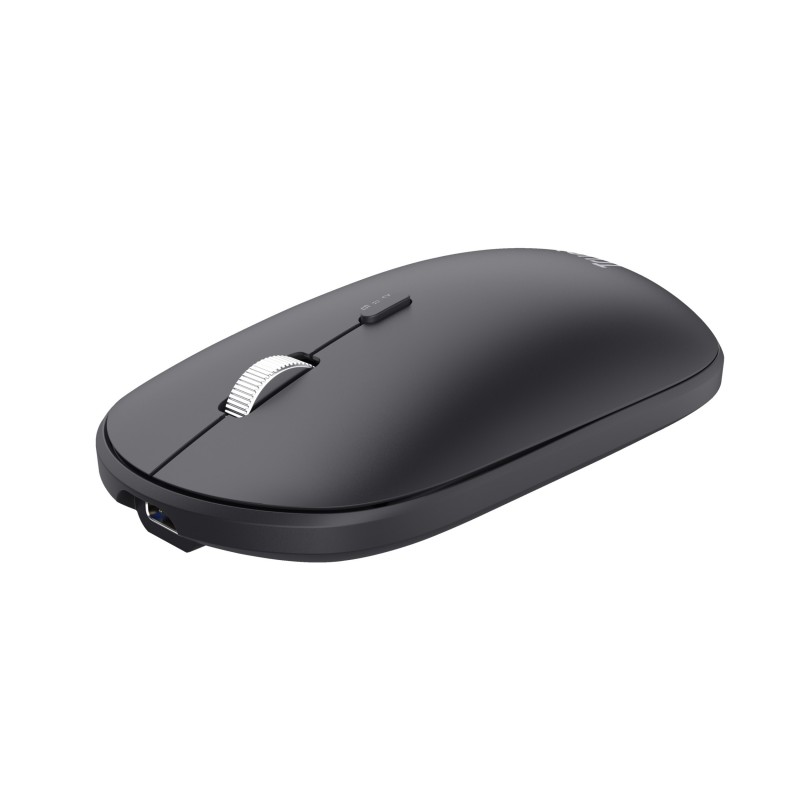 Trust Lyra tastiera Mouse incluso RF senza fili + Bluetooth QWERTY Italiano Nero