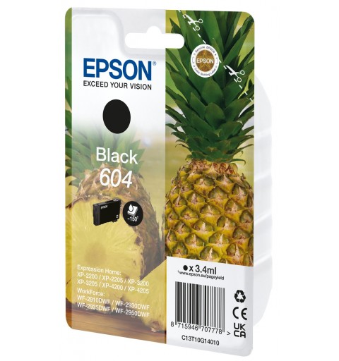 Epson 604 ink cartridge 1 pc(s) Original Black