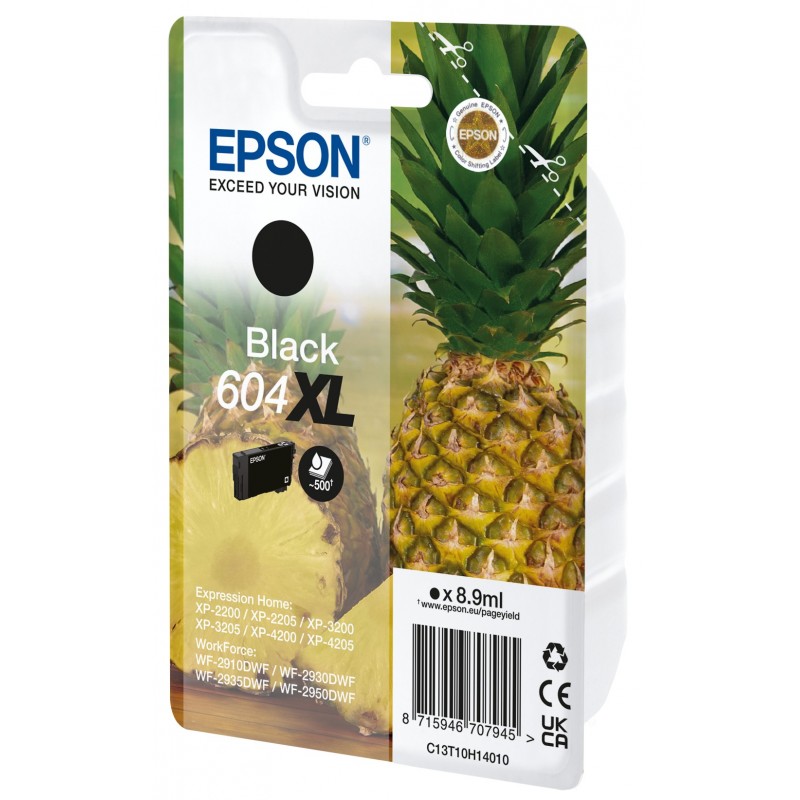 Epson 604XL Druckerpatrone 1 Stück(e) Original Hohe (XL-) Ausbeute Schwarz