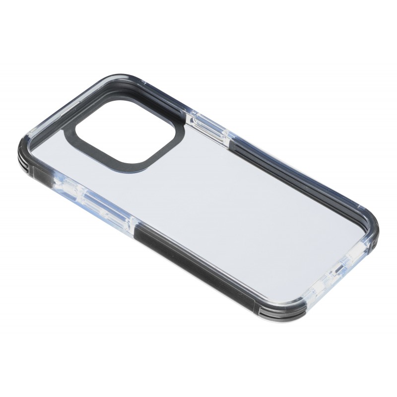 Cellularline Tetra Force Strong Guard coque de protection pour téléphones portables 15,5 cm (6.1") Housse Noir, Transparent