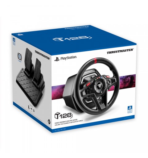 Thrustmaster T128 Black USB Steering wheel + Pedals Analogue PC, PlayStation 4, PlayStation 5