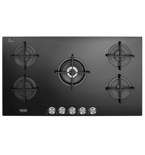 De’Longhi NSL 590 NC hob Black Built-in 90 cm Gas 5 zone(s)