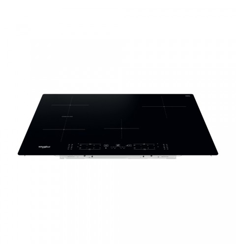 Whirlpool WB B4877 NE Noir Intégré (placement) 77 cm Plaque avec zone à induction 4 zone(s)