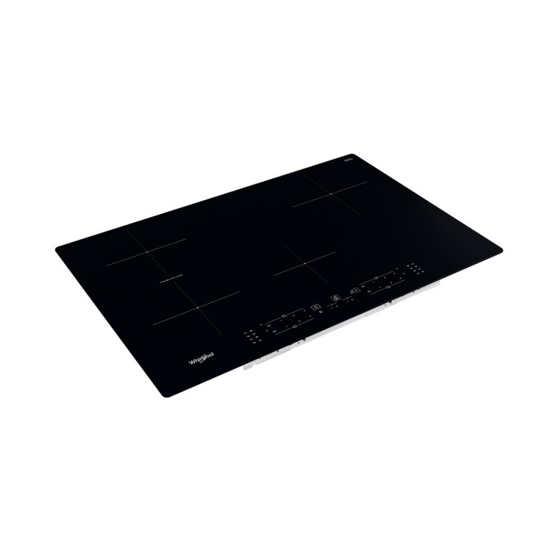 Whirlpool WB B4877 NE Noir Intégré (placement) 77 cm Plaque avec zone à induction 4 zone(s)