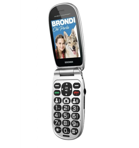 Brondi Amico Comfort 7,11 cm (2.8 Zoll) Schwarz Einsteigertelefon