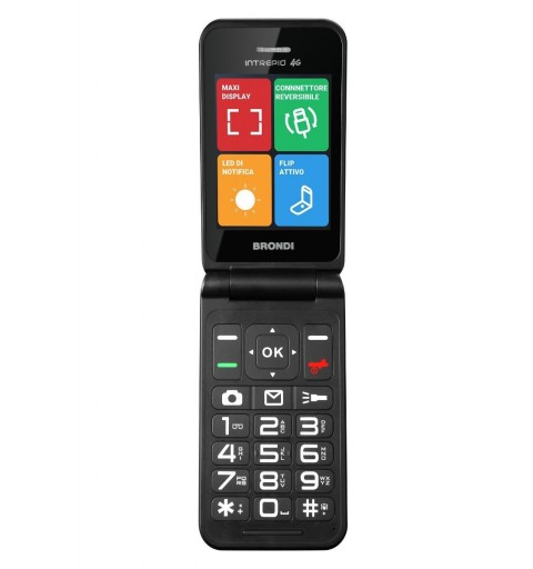 Brondi Intrepid 4G 7.11 cm (2.8") Green Entry-level phone