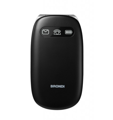 Brondi Amico Comfort 7,11 cm (2.8) Nero, Argento Telefono per anziani